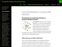 Tablet Screenshot of ecologiclandscape.com